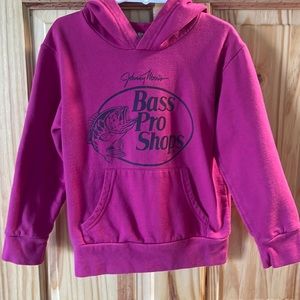 Girls Size S Bass Pro Hoodie